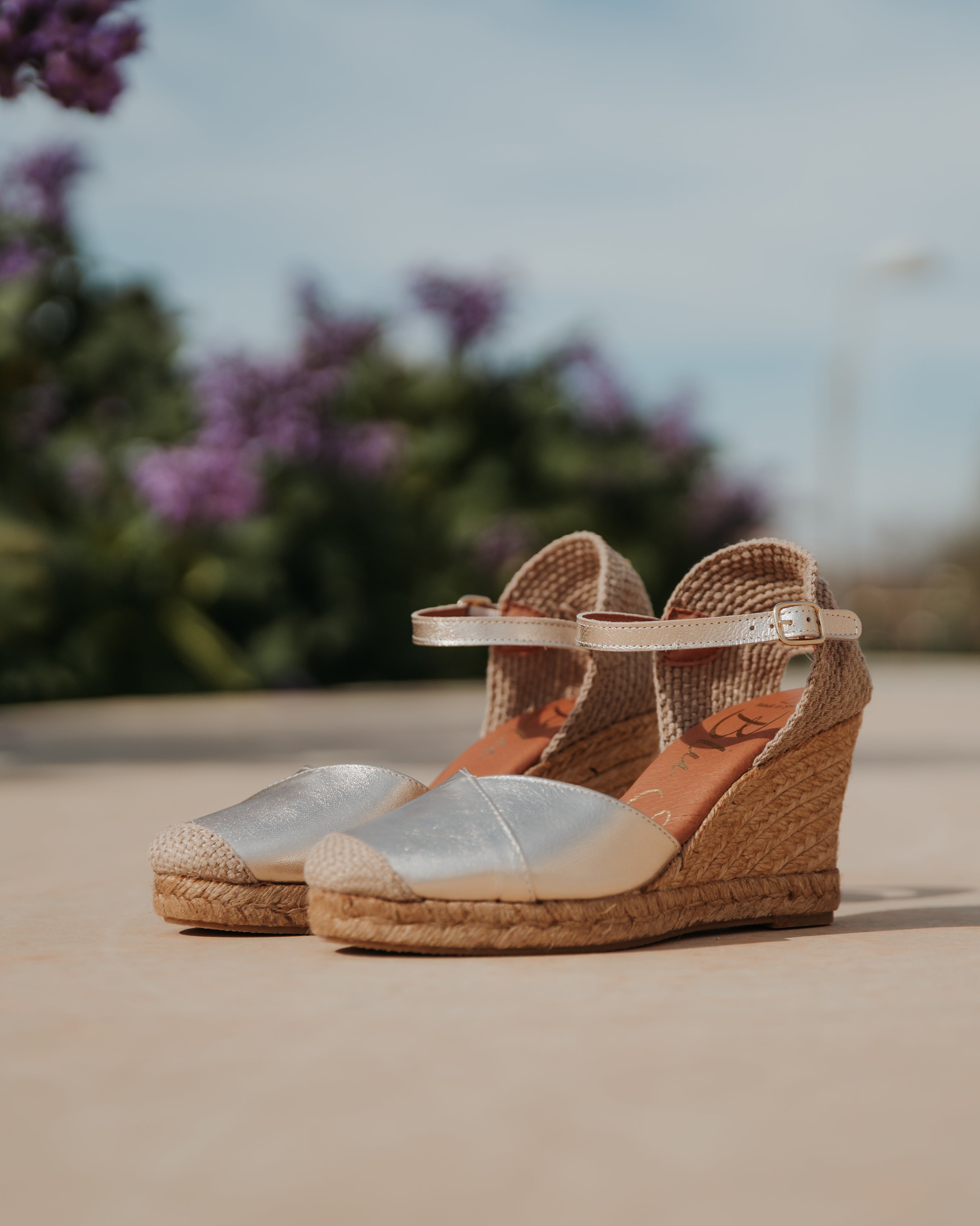 Alpargatas de esparto con tela Espiga Beig | La Casa de las Zapatillas Alpargatas de esparto con tela Espiga Beig | La Casa de las Zapatillas