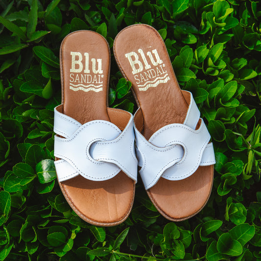 Sandalia Plana Mujer Adara Blanco