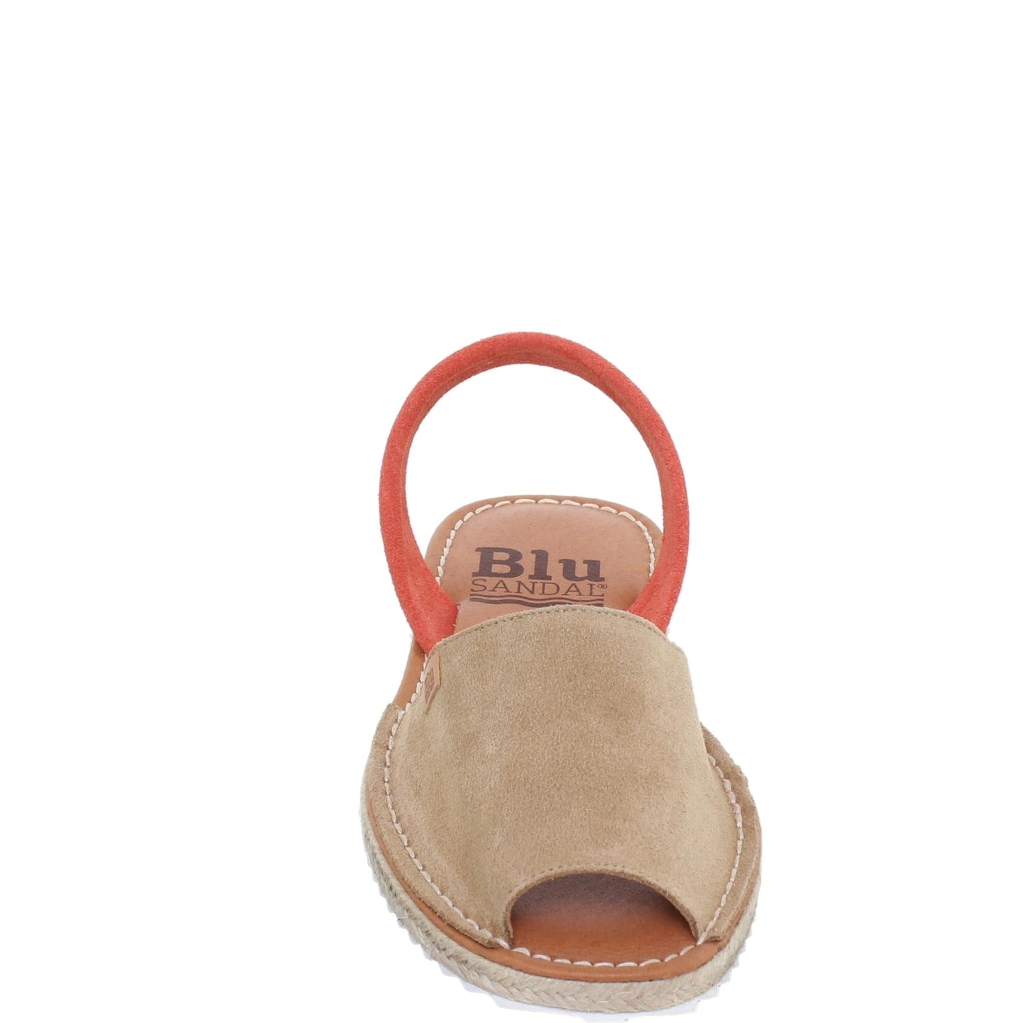 Abarcas Sandalia Menorquinas Mujer piel Beige Calma