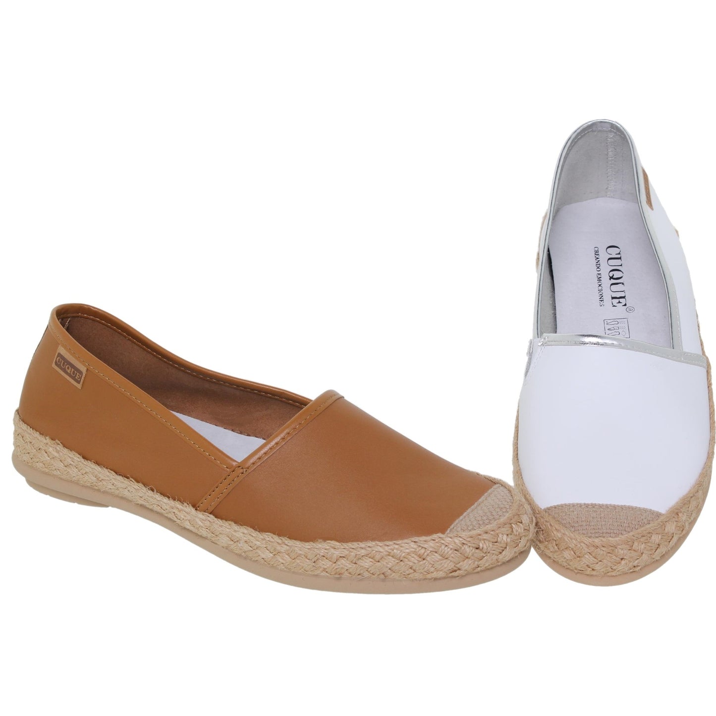 Sandalia Plana Alpargatas Mujer Lina Cuero