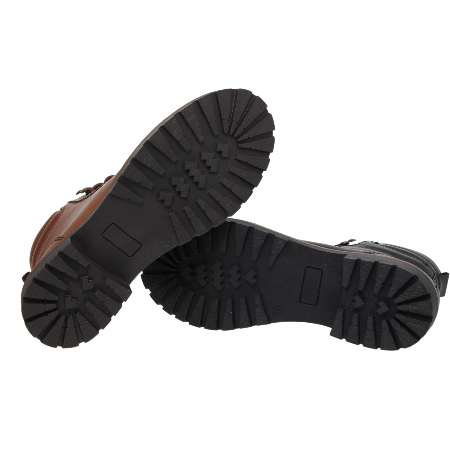 Botas Militares Mujer Daniela Negro