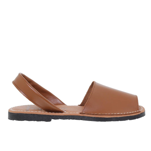 Abarcas Sandalia Menorquinas Mujer piel Cuero Cleo