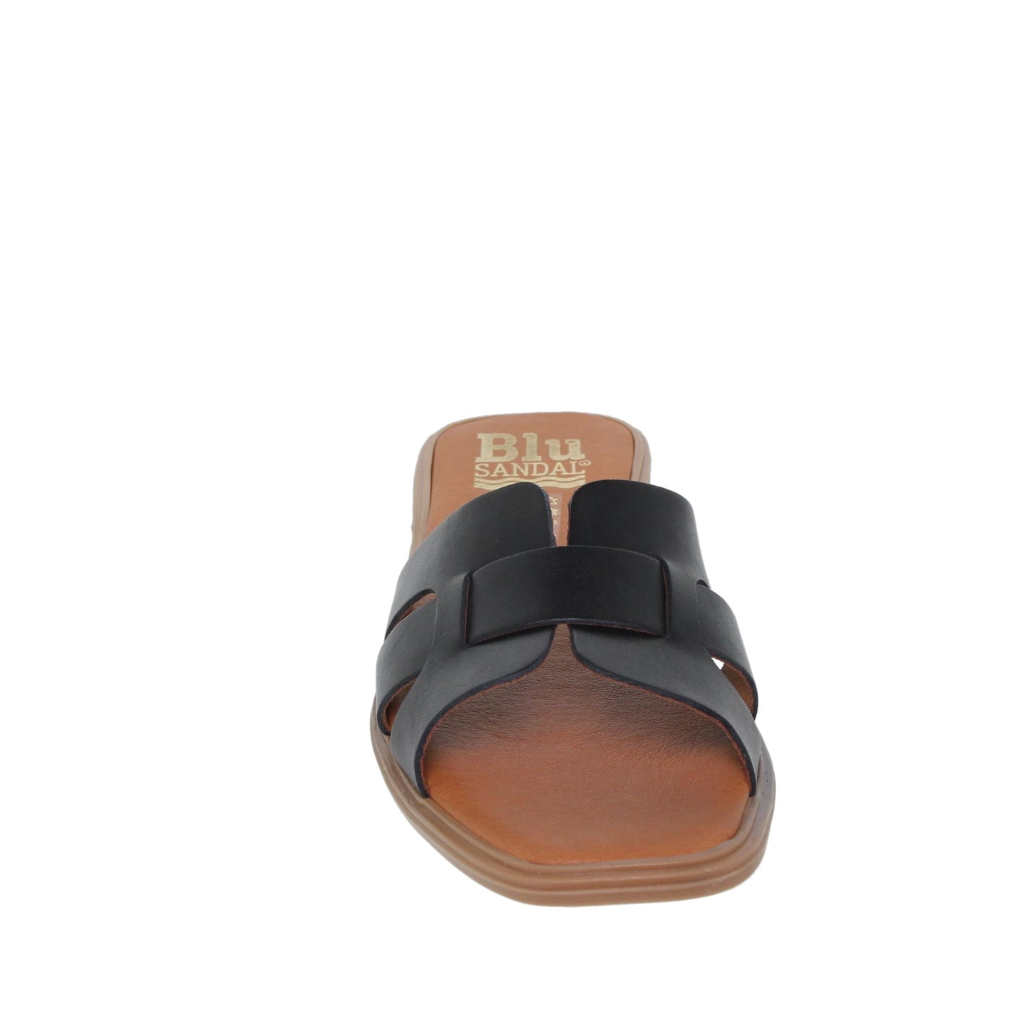 Sandalia Plana Mujer Abril Negro