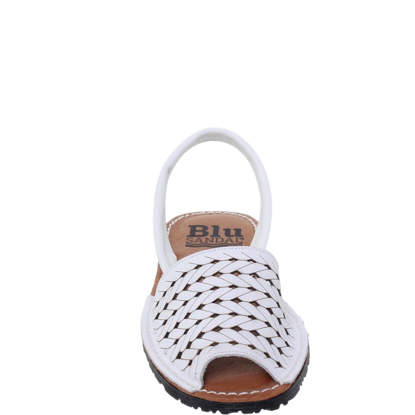 Abarcas Sandalia Menorquinas Mujer Blanco Bali