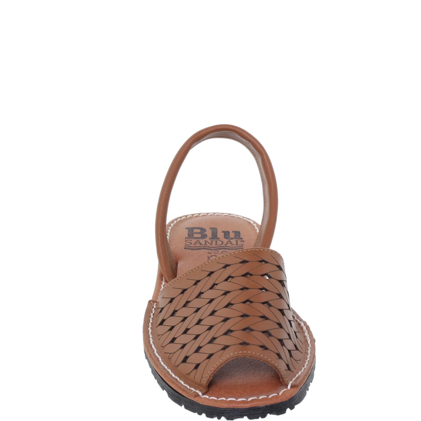 Abarcas Sandalia Menorquinas Mujer piel Marrón Bali