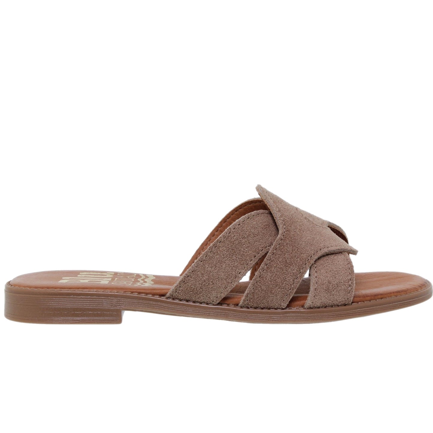 Sandalia Plana Mujer Adara Taupe