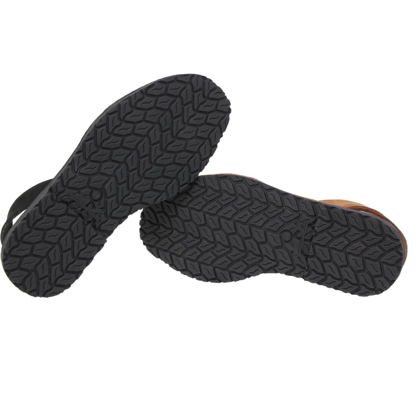 Abarcas menorquinas planas mujer piel cuero Adela