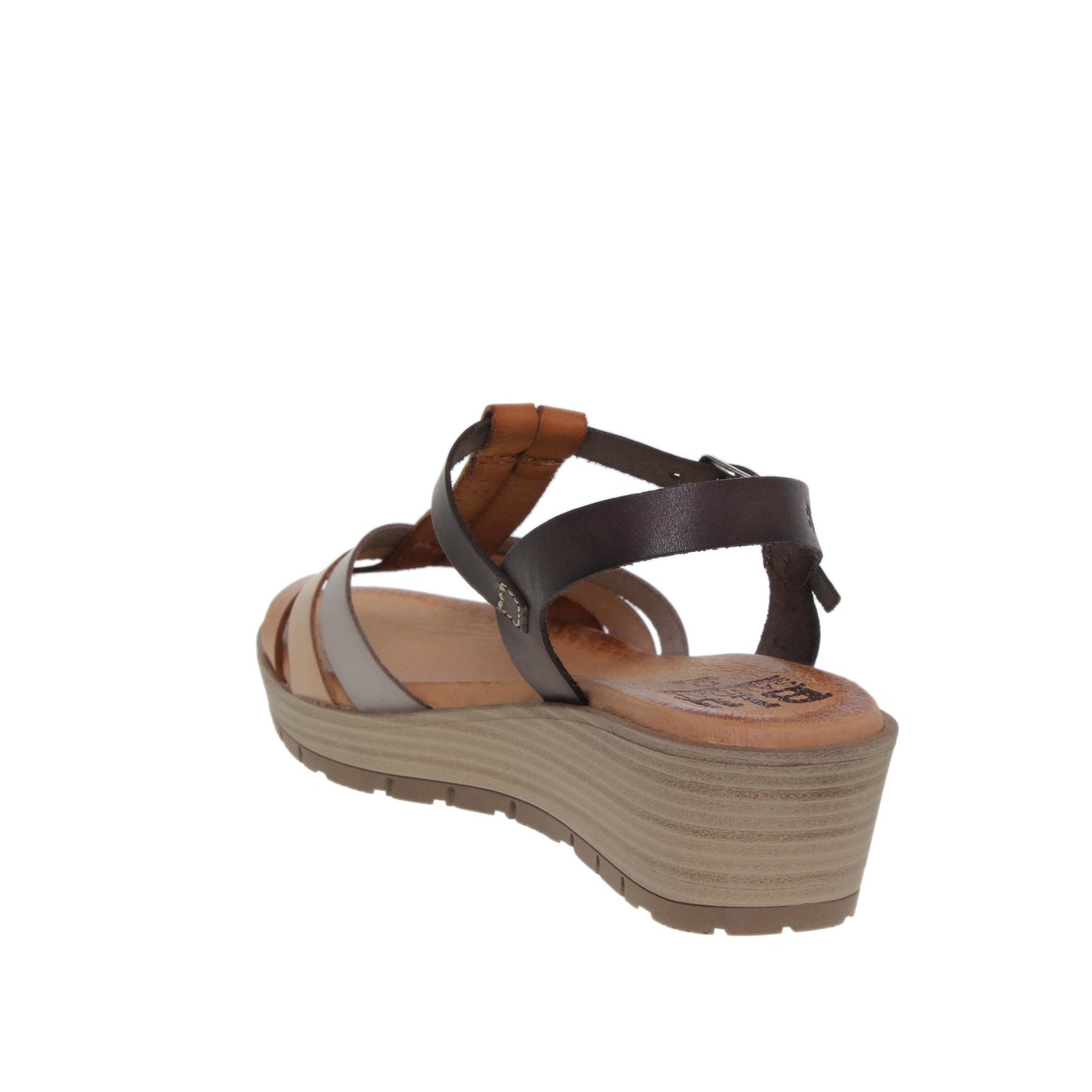 Sandalia Plana Mujer Ofelia Multicuero