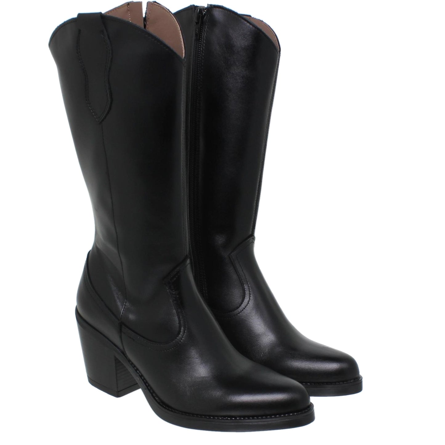 Botas cowboy Mujer Jimena Negro