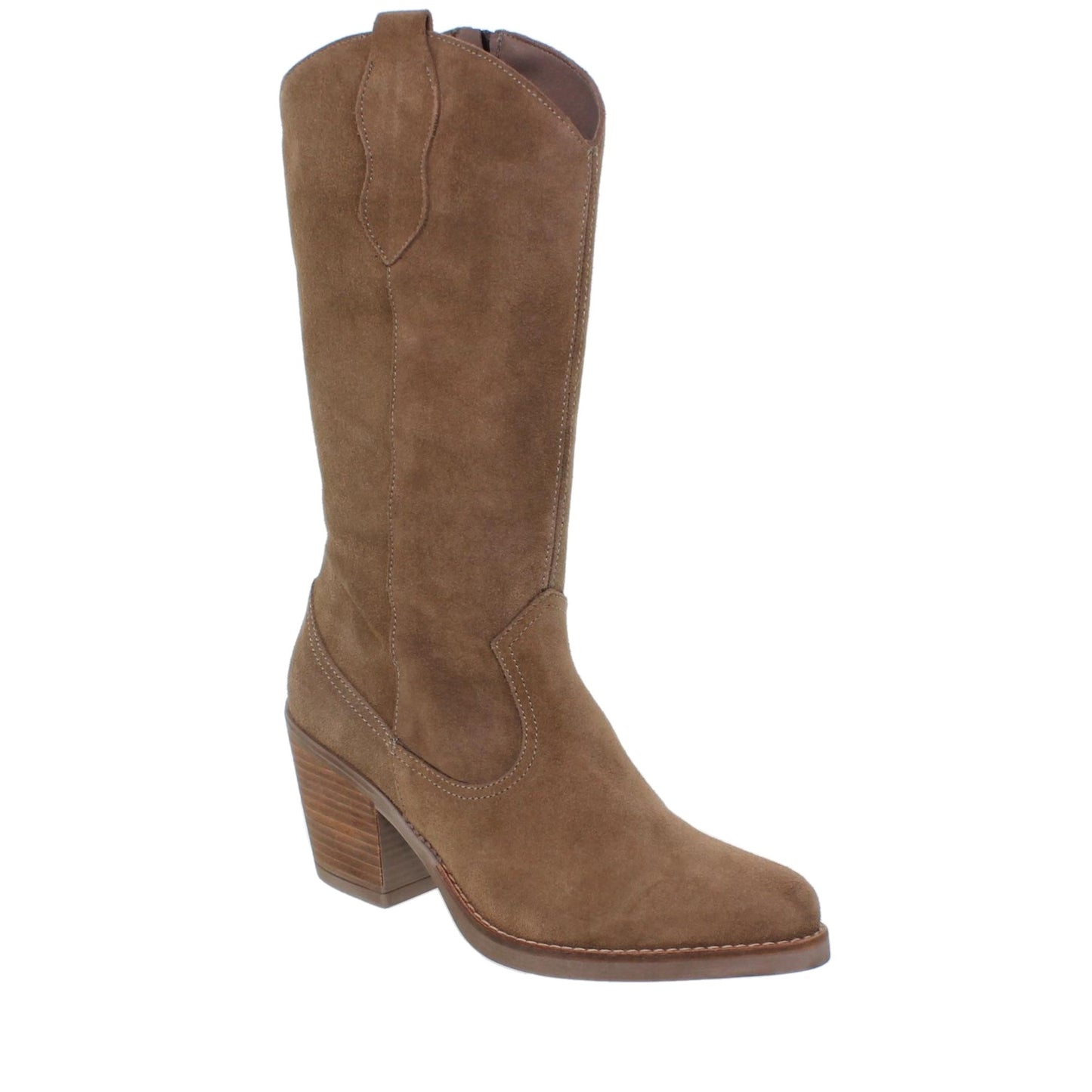 Botas cowboy Mujer Jimena Taupe
