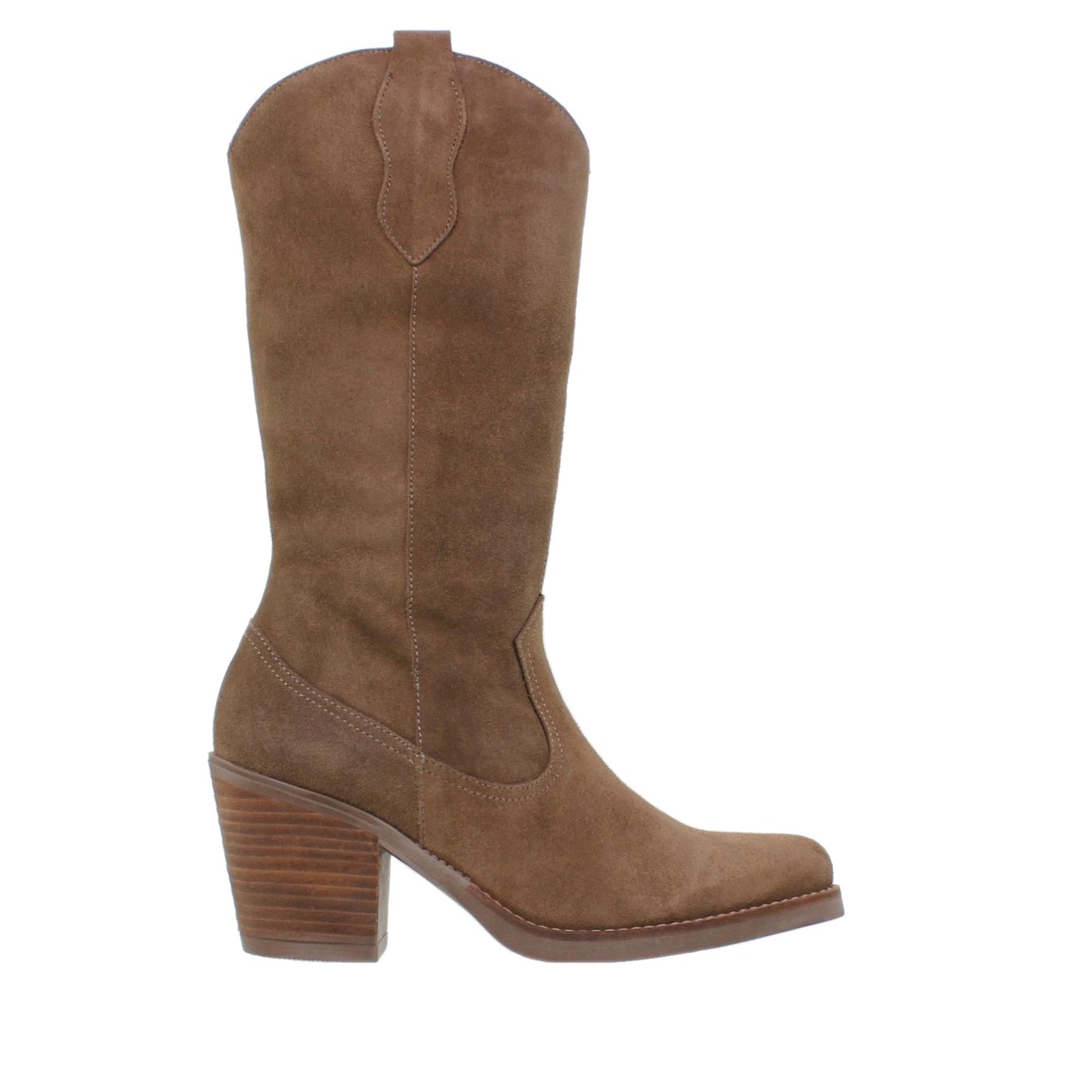 Botas cowboy Mujer Jimena Taupe