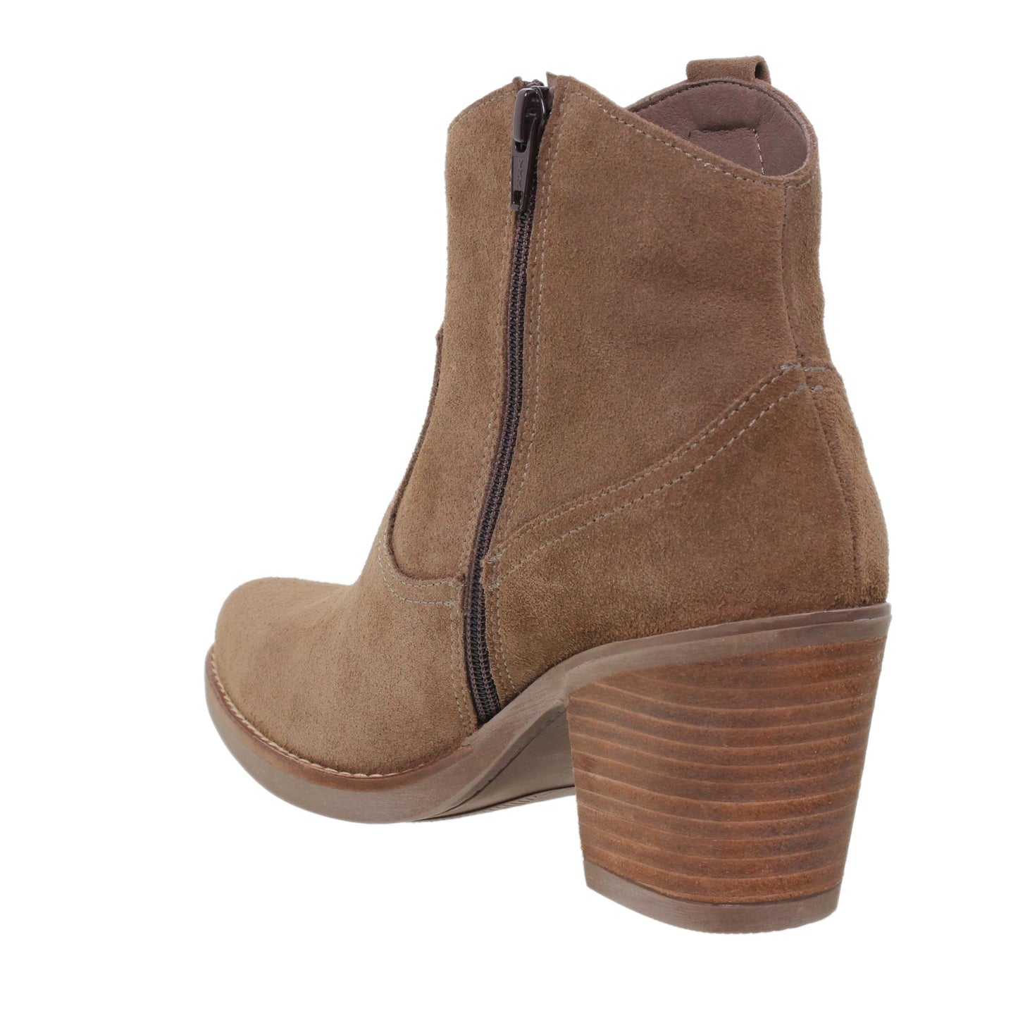 Botines cowboy Mujer Carole Taupe