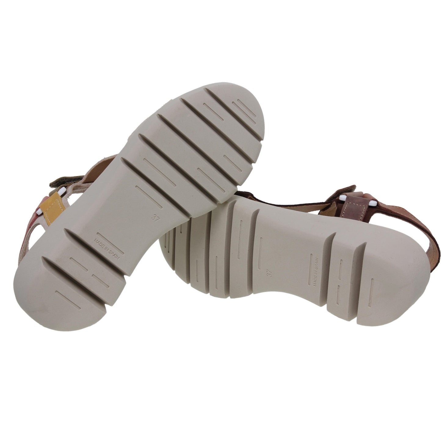 Sandalia Cuña Mujer piel Marrón Judit