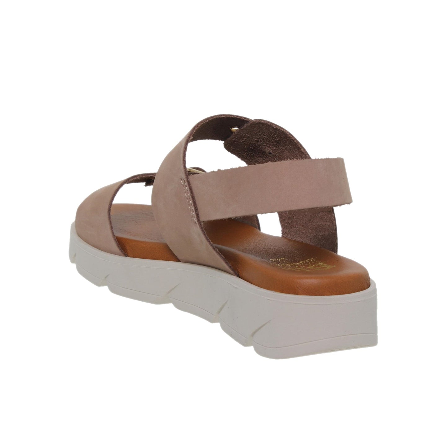 Sandalia Plana Mujer Petra Taupe