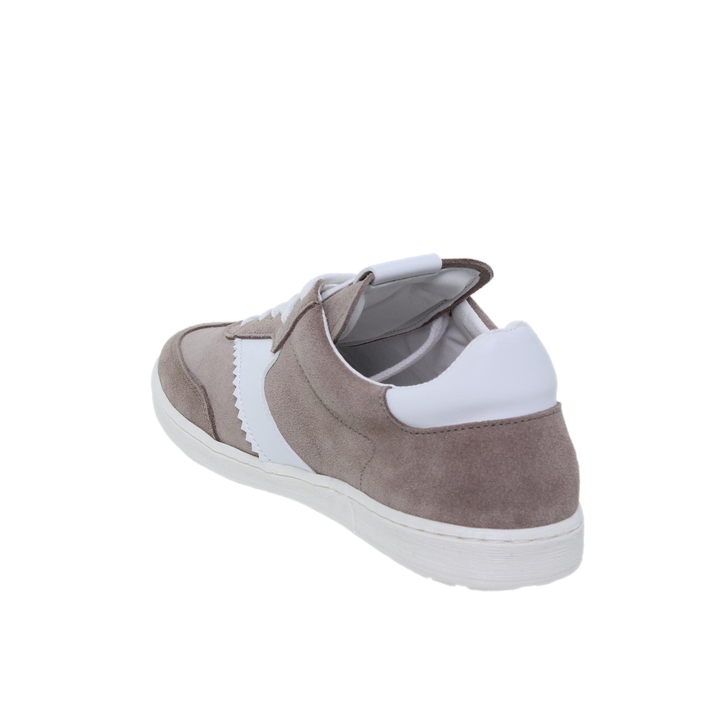 Deportivas Mujer Piel Malva Taupe