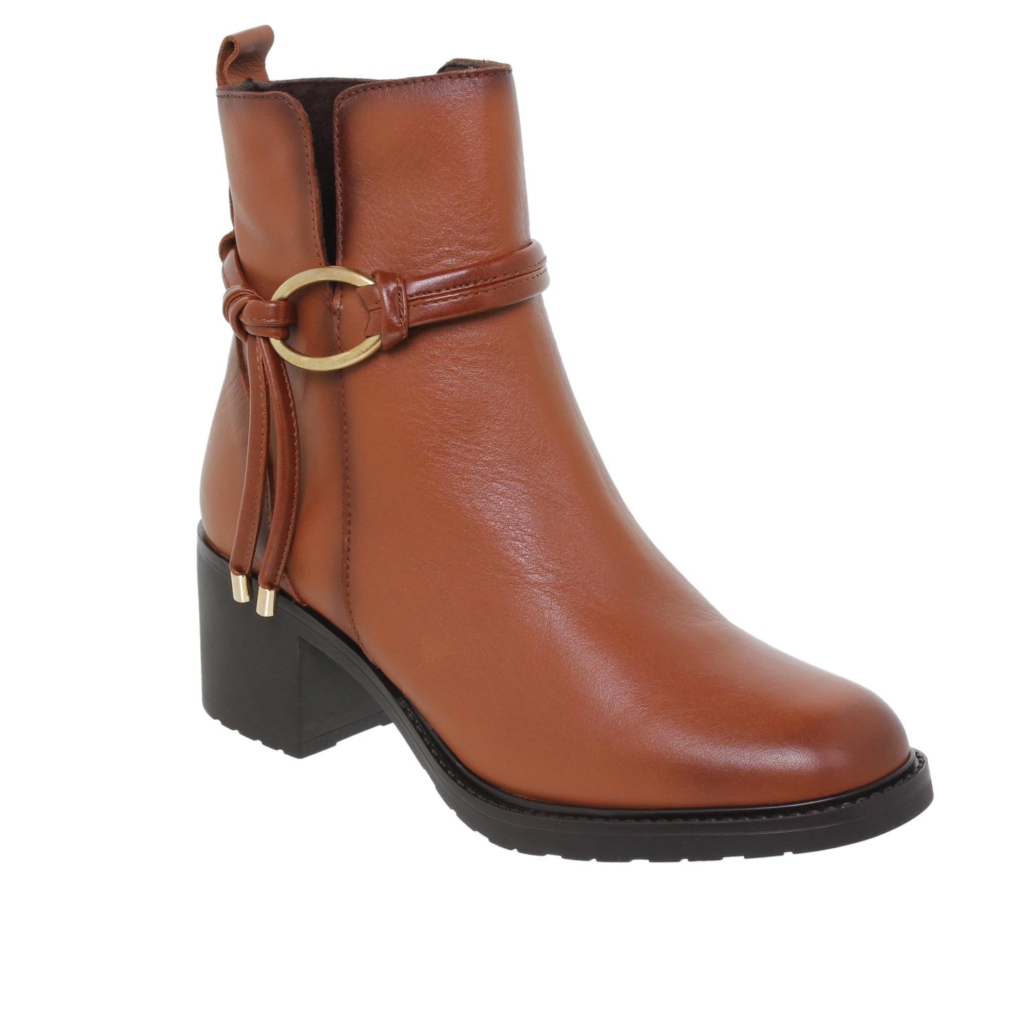 Botines Mujer Polly Cuero