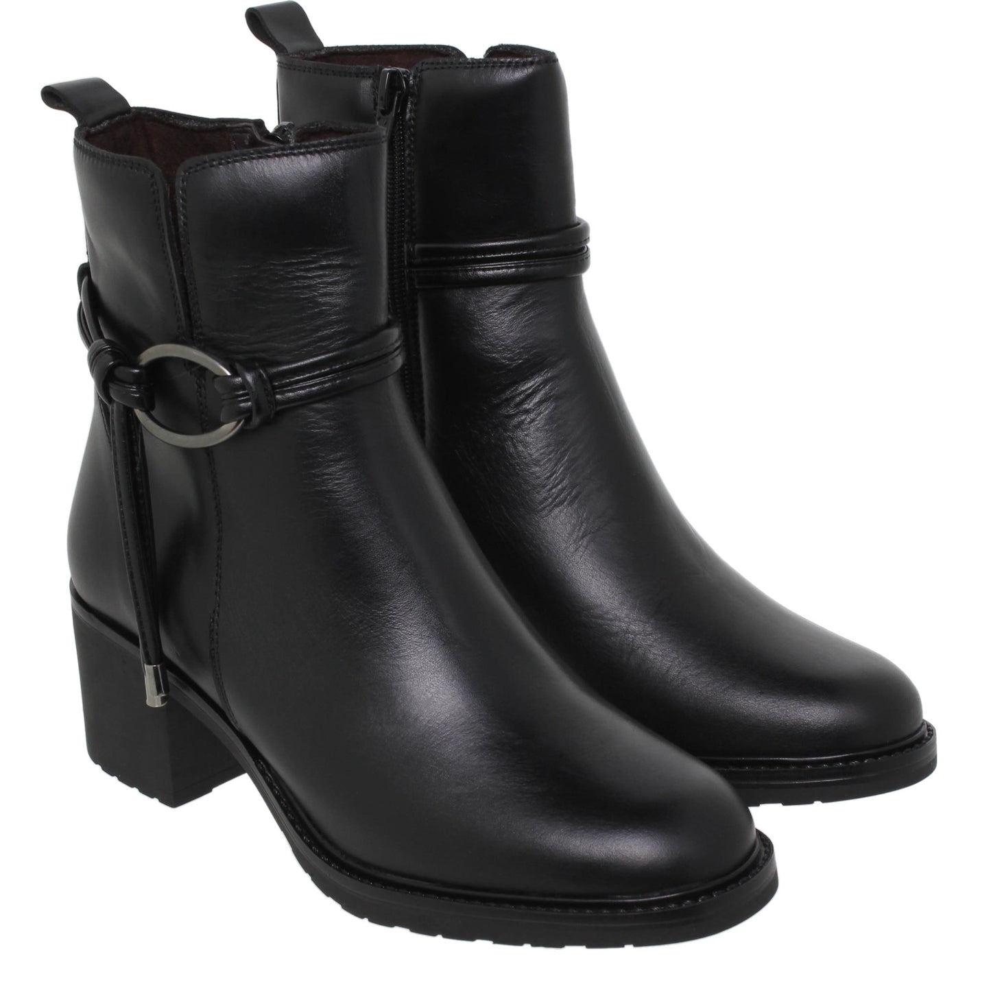 Botines Mujer Polly Negro