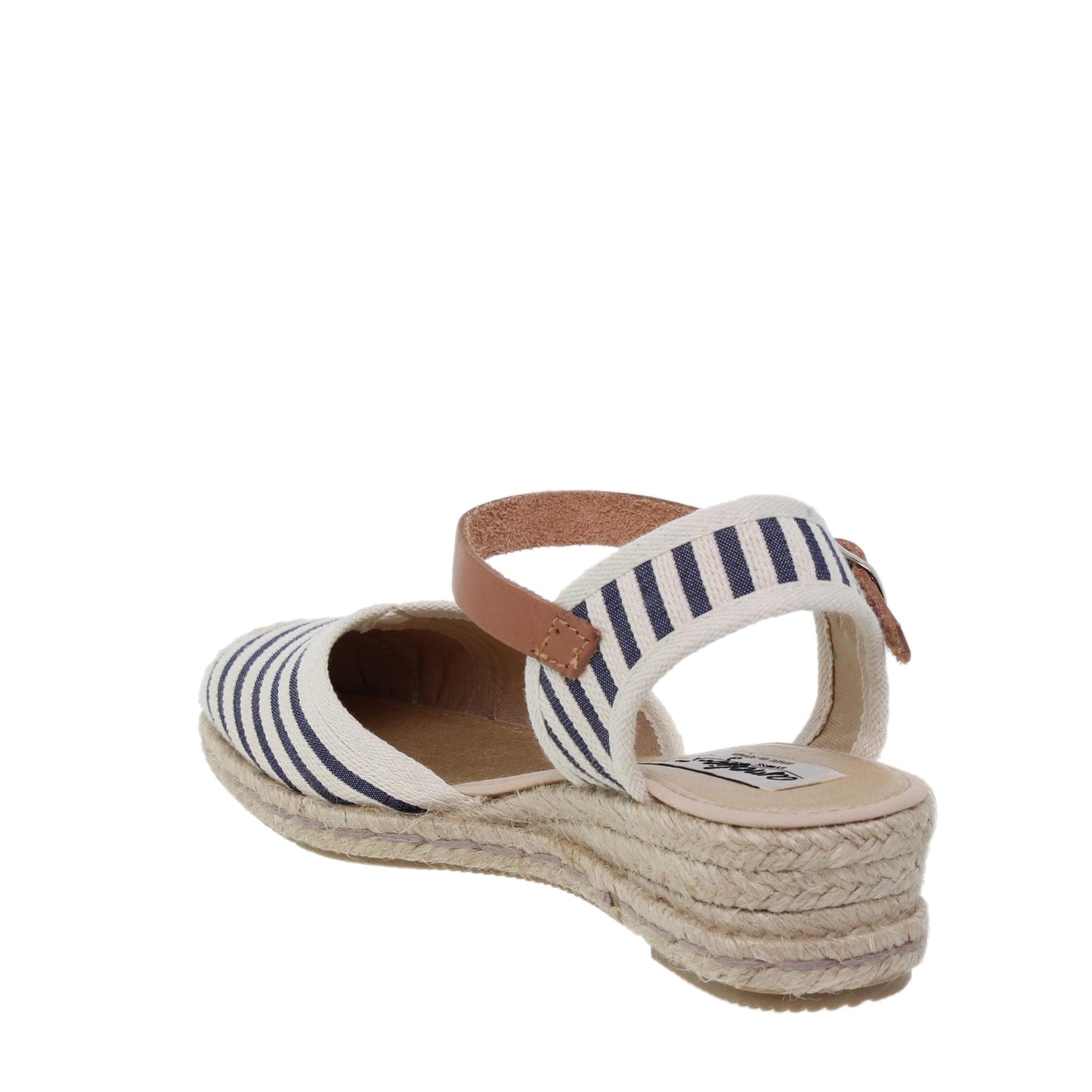 Sandalia cuña alpargata esparto mujer marino Girasol