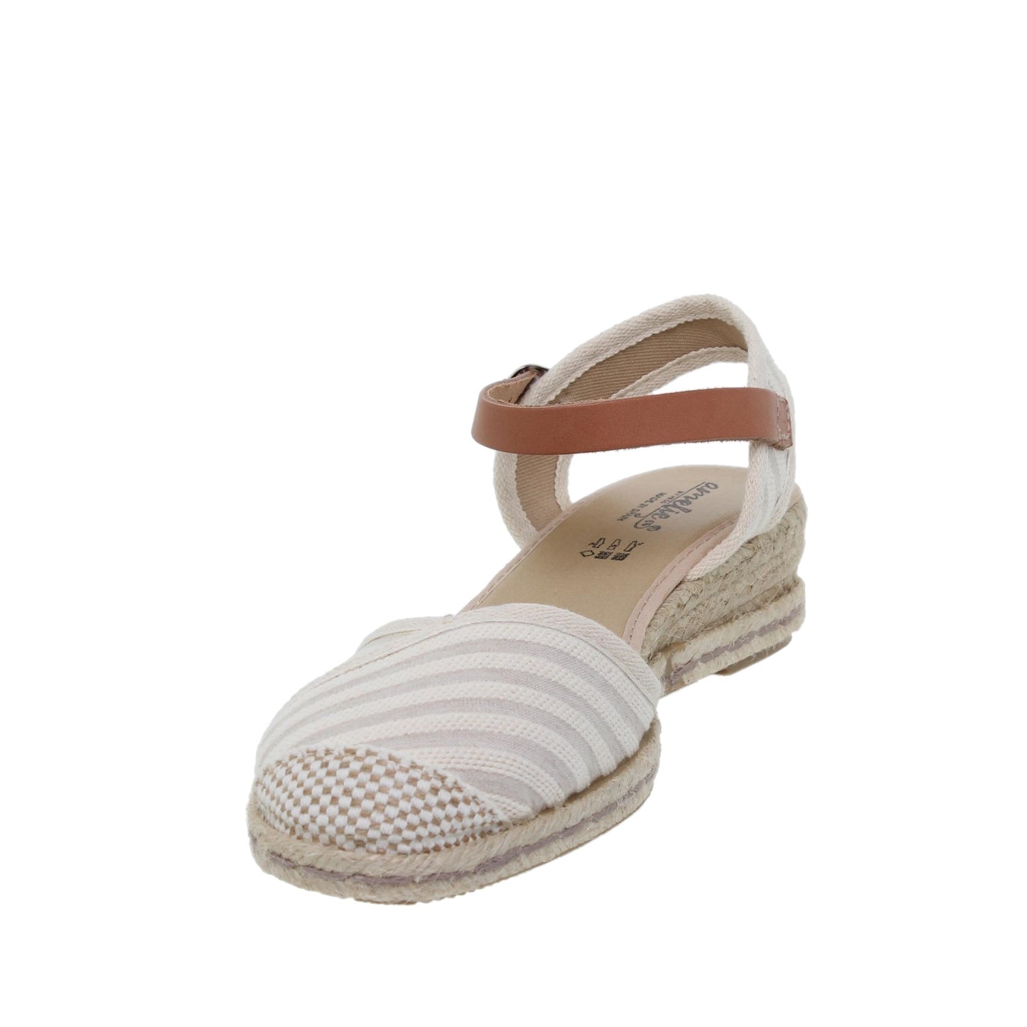 Sandalia cuña alpargata esparto mujer beig Girasol
