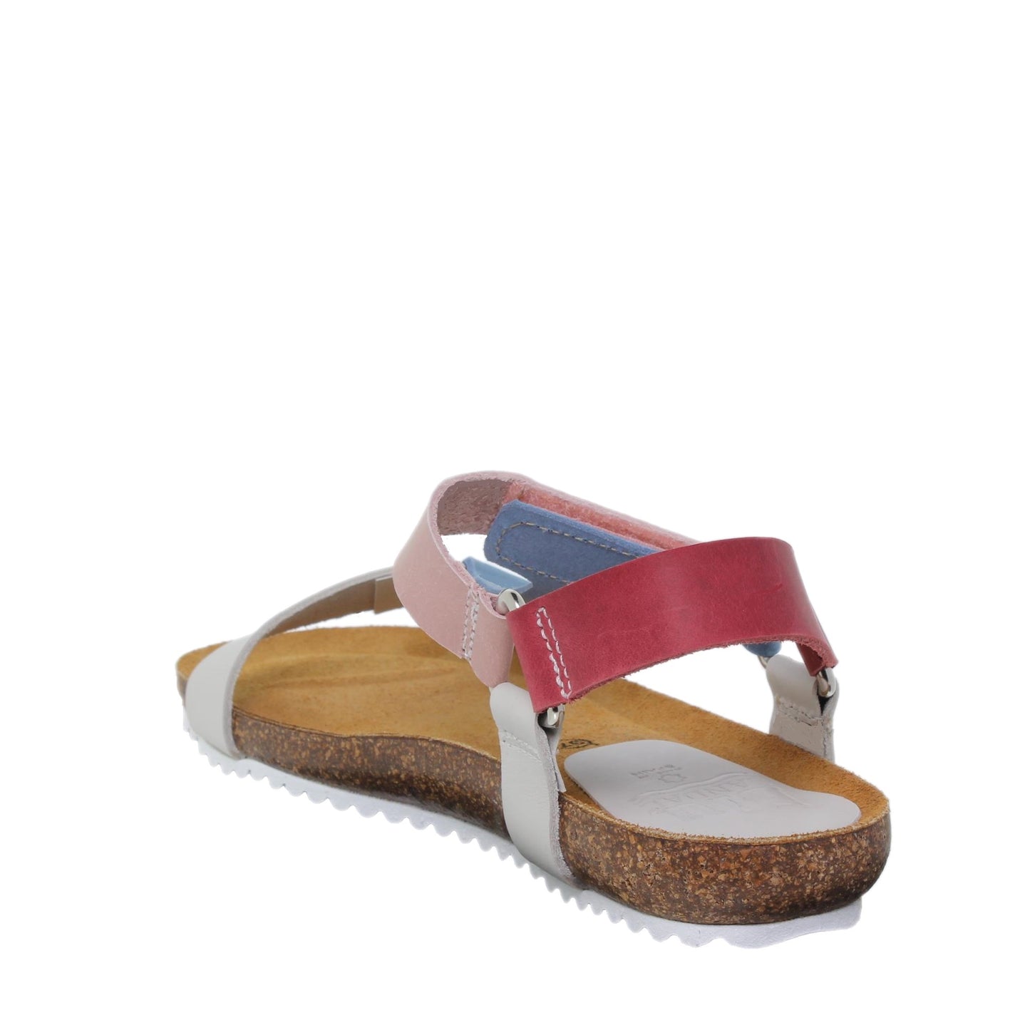 Sandalias deportivas mujer bio piel multicolor Aguamarina