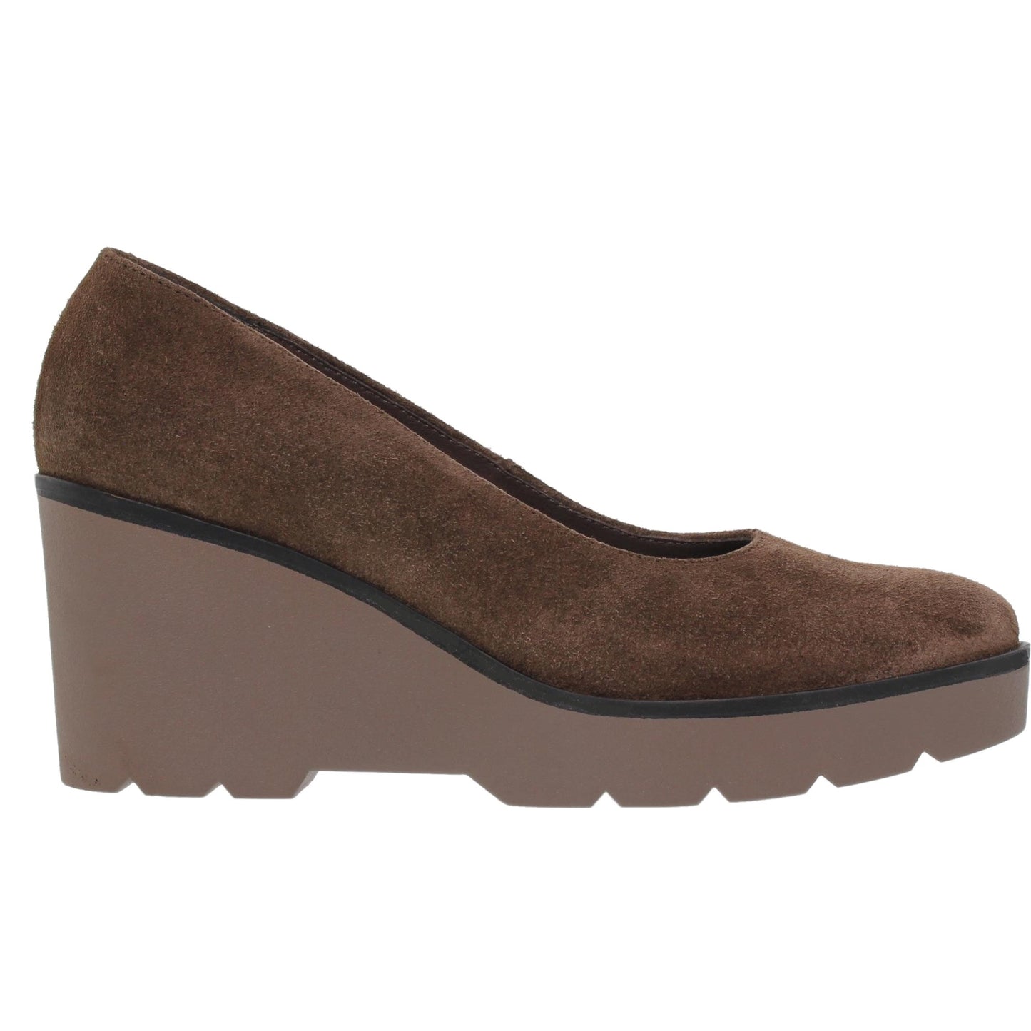 Zapato cuña mujer Emilia Serraje Marrón
