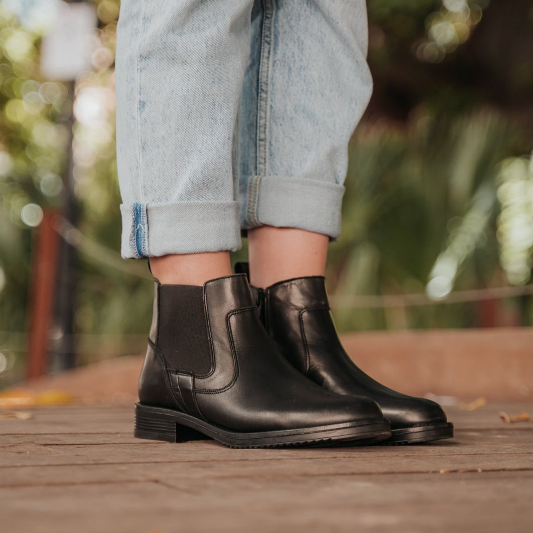 Botines Mujer Manila Negro