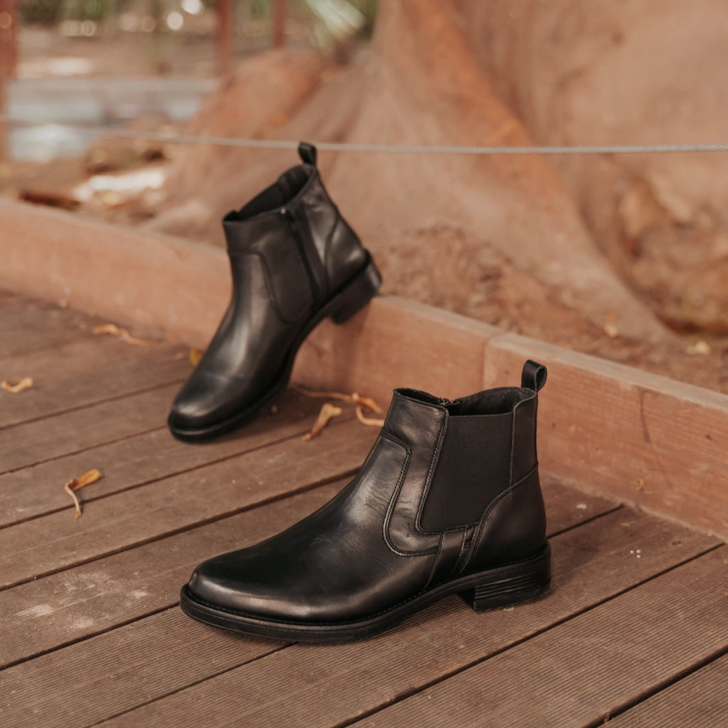 Botines Mujer Manila Negro