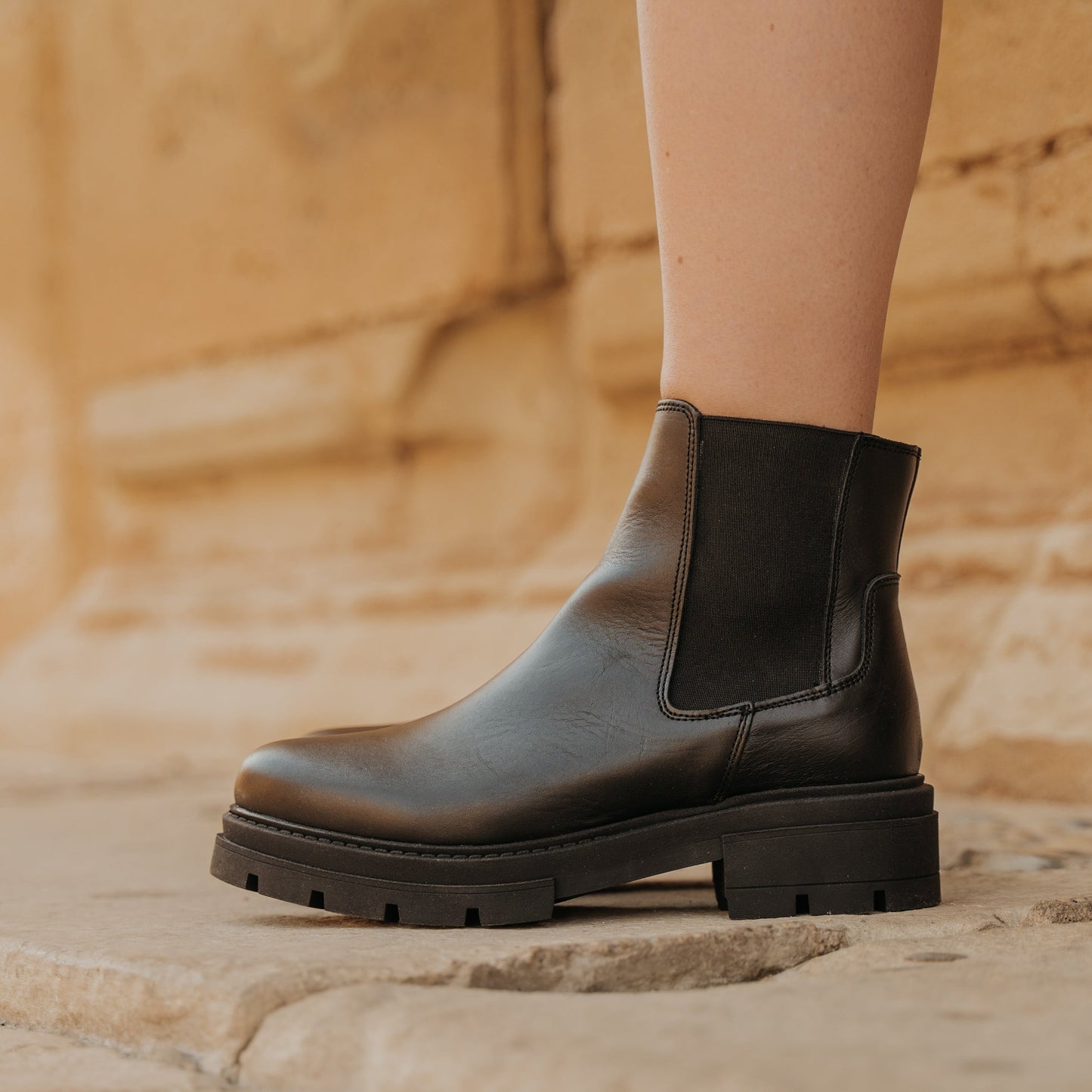 Botines Mujer Aixa Negro