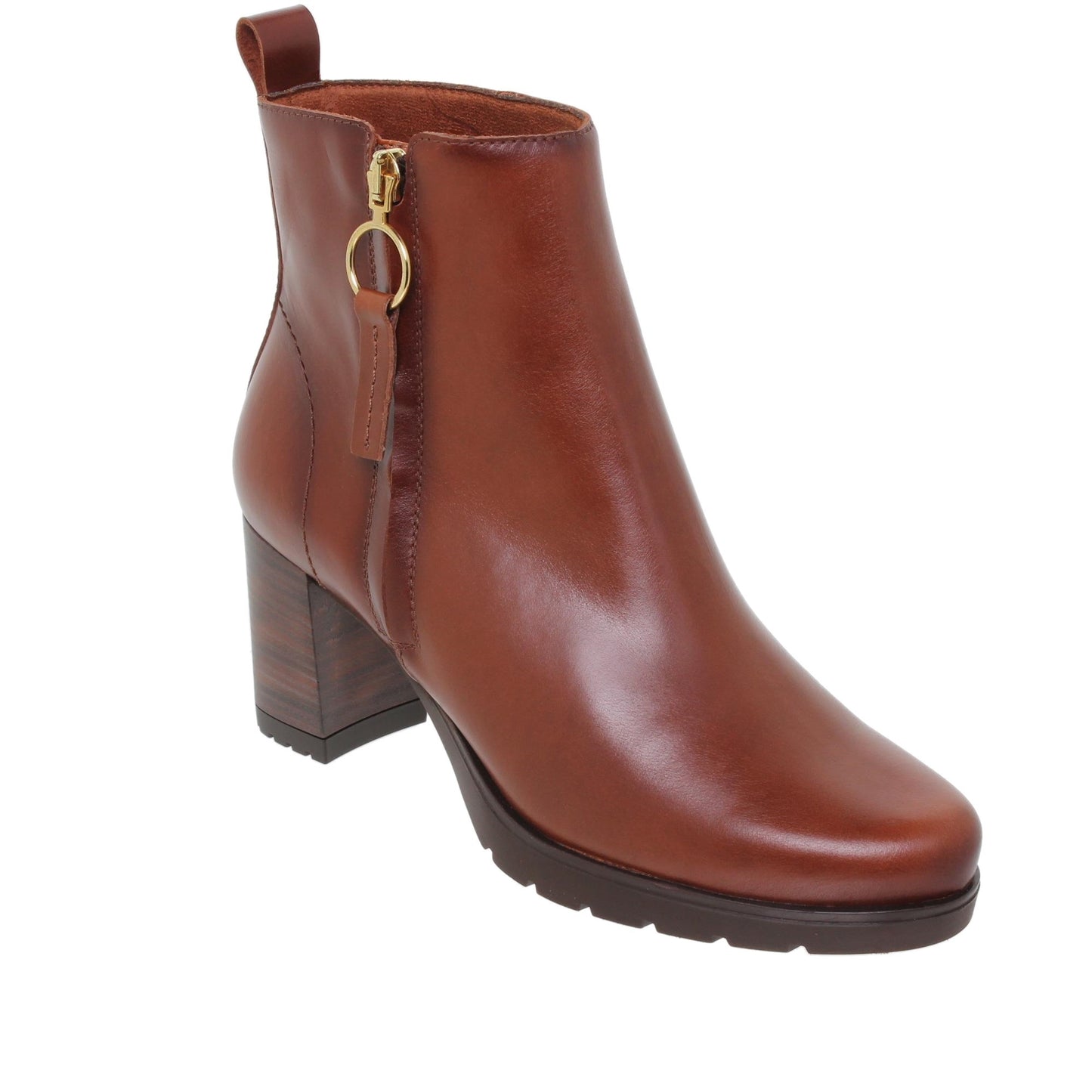 Botines Mujer Manza Cuero