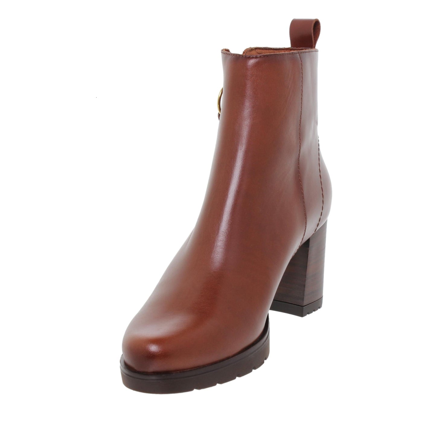 Botines Mujer Manza Cuero