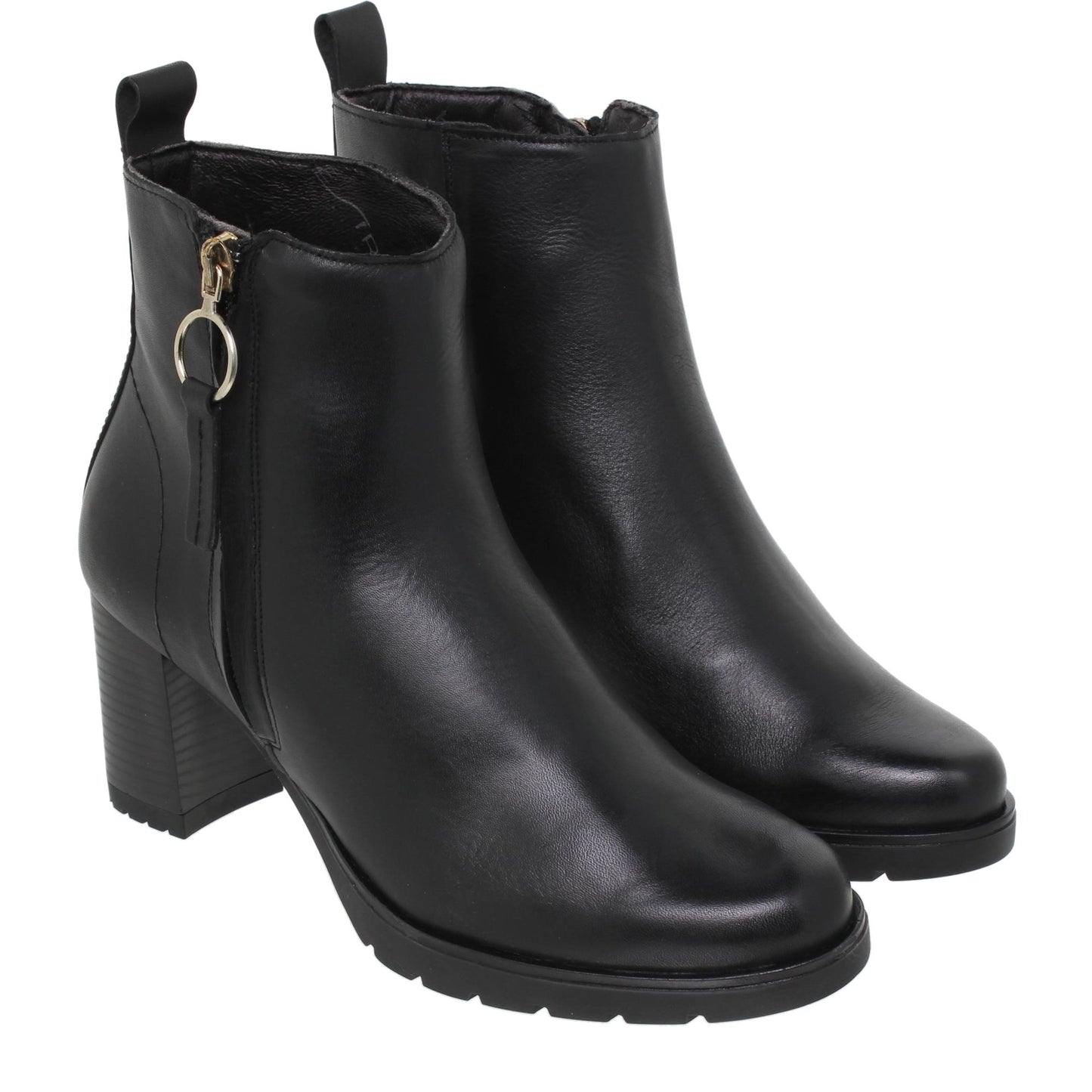 Botines Mujer Manza Negro