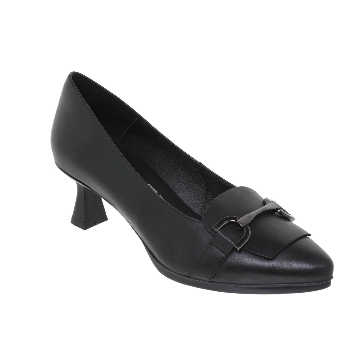 Mocasines Tacón Mujer Maia Negro