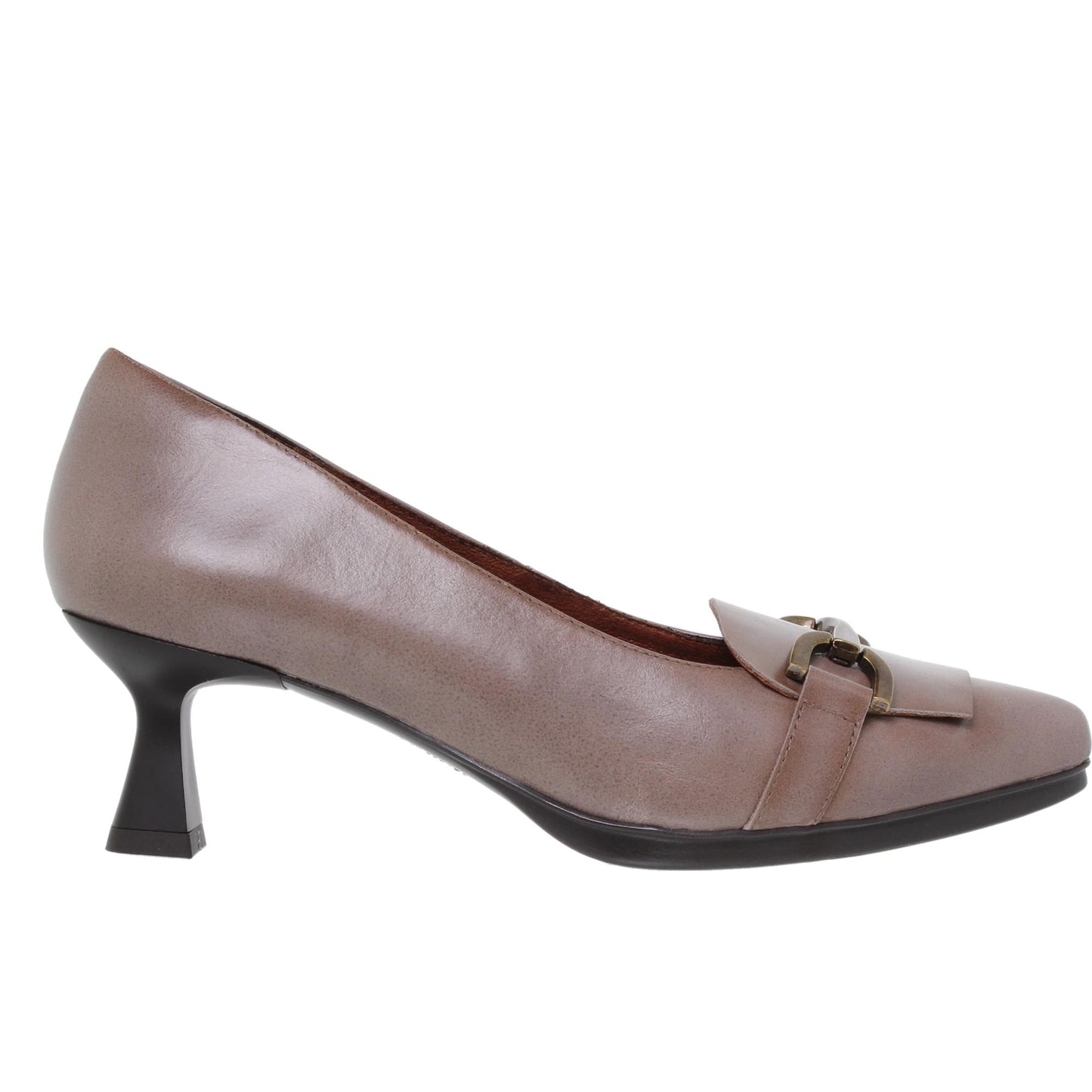 Mocasines Tacón Mujer Maia Taupe