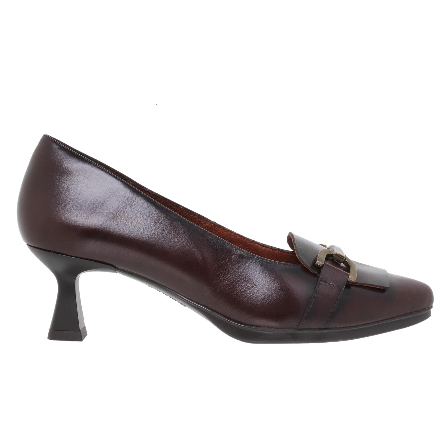 Mocasines Tacón Mujer Maia Marrón