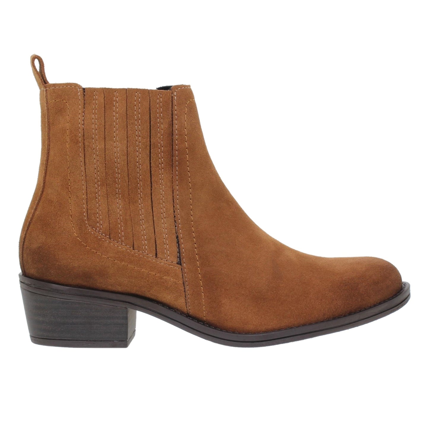 Botines Cowboy Mujer Oliw Cuero