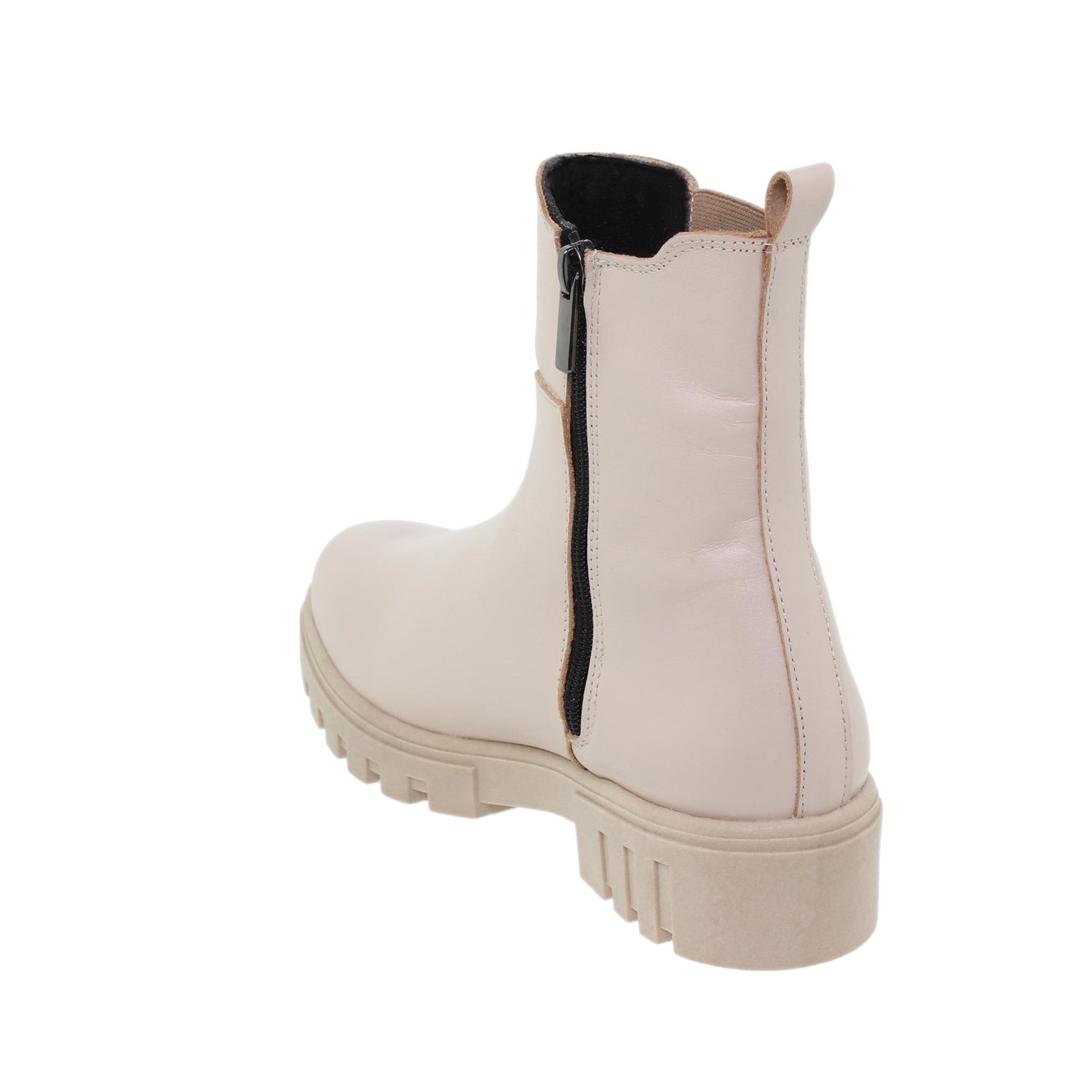 Botas Chelsea Mujer Monick Beige