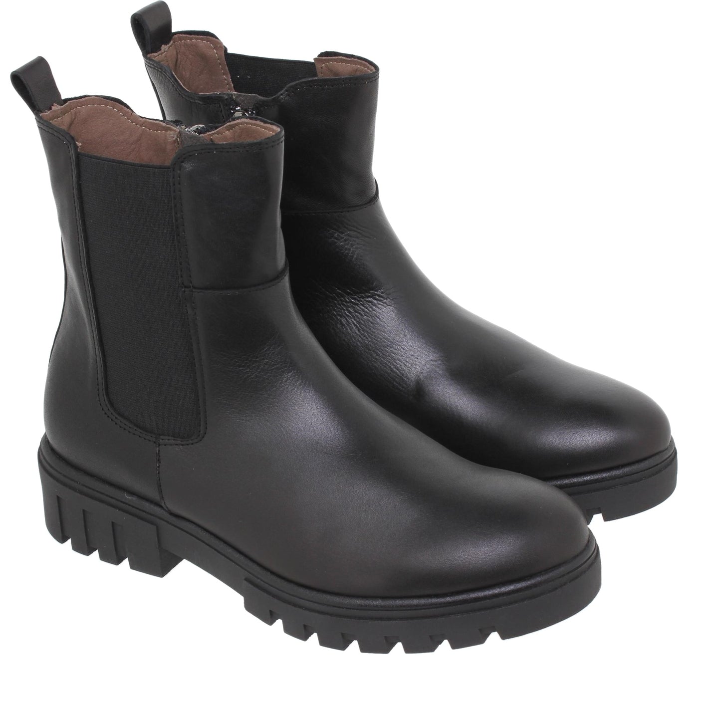 Botines Chelsea Mujer Monick Negro