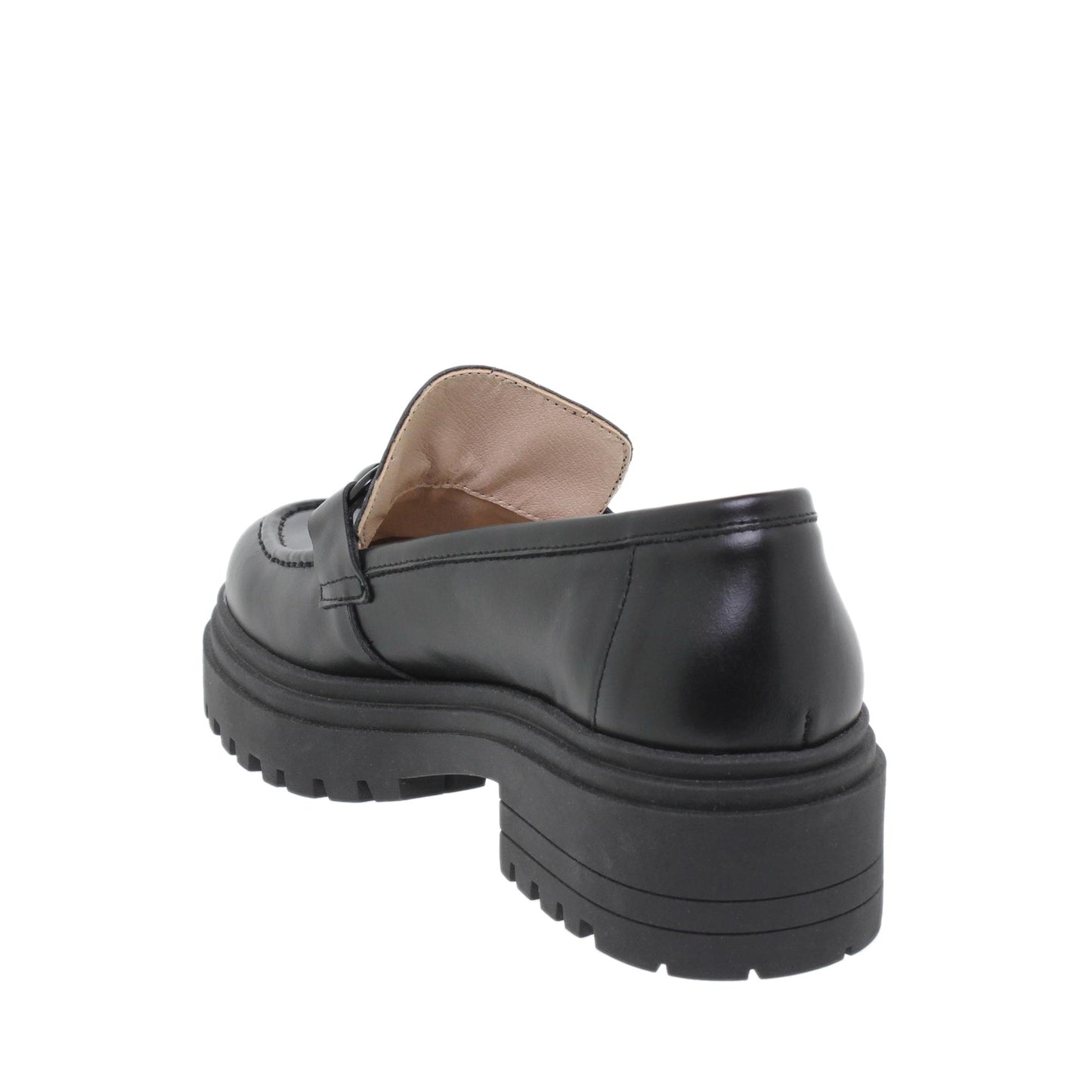 Mocasines track mujer Mocca Negro