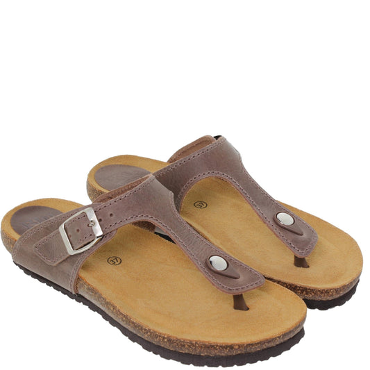 Sandalia Bio Mujer Marta Taupe