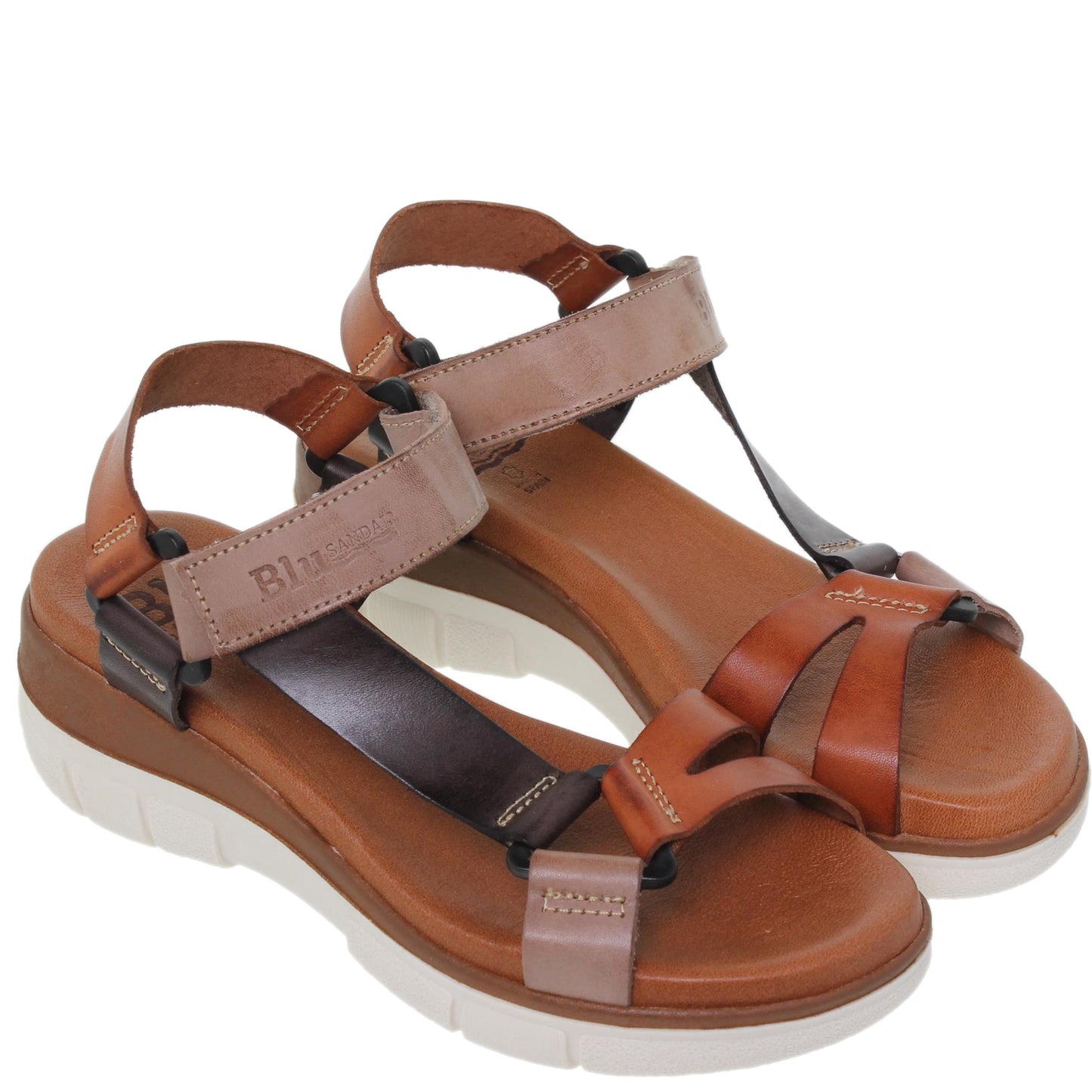 Sandalias deportivas Mujer piel Cuero Sport