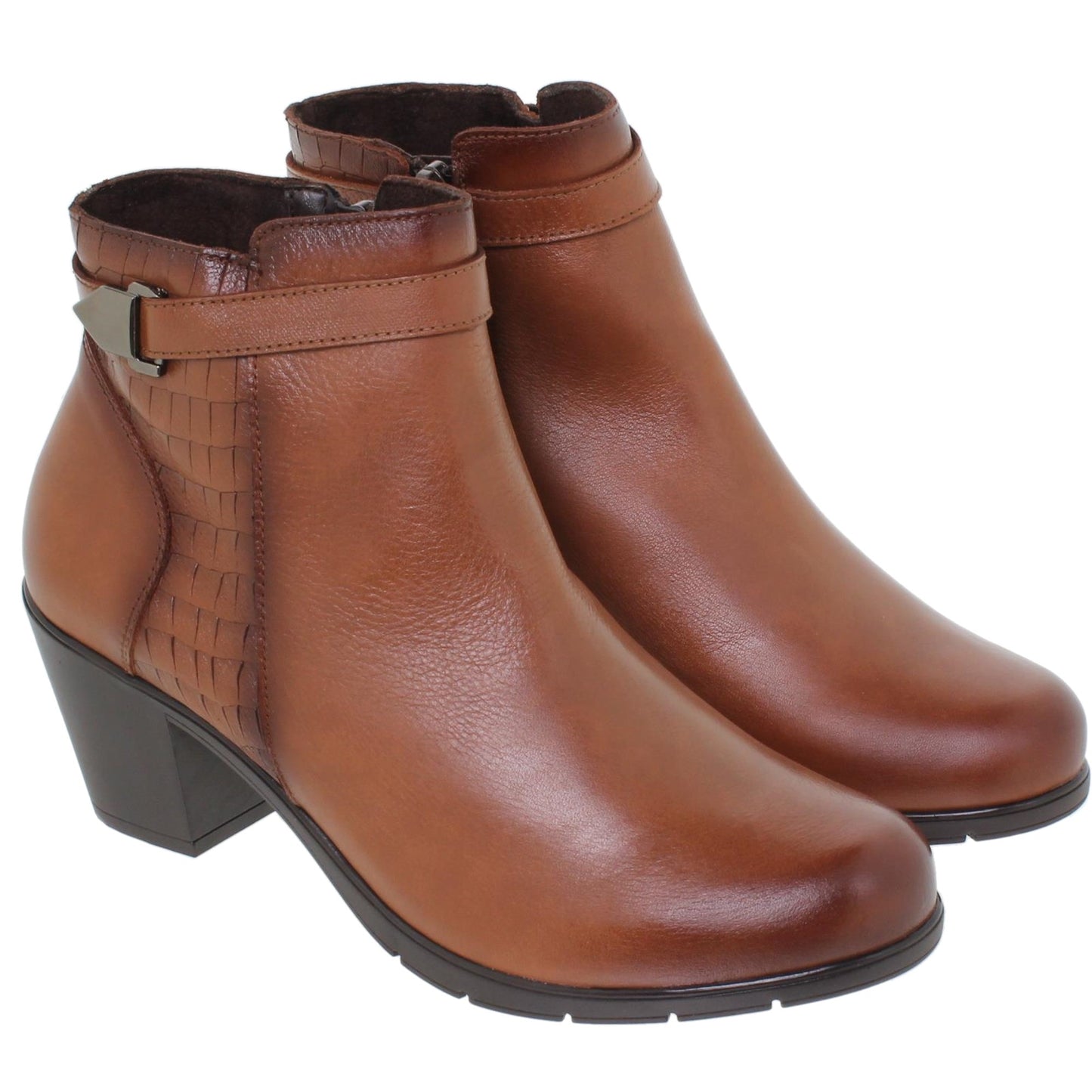 Botines Mujer Baesa Cuero