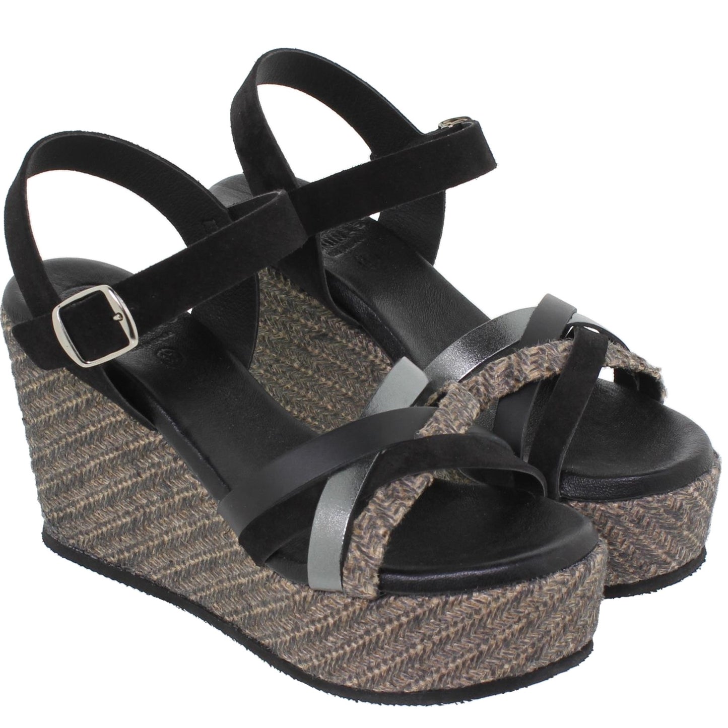 Sandalia Mujer Helen Negro