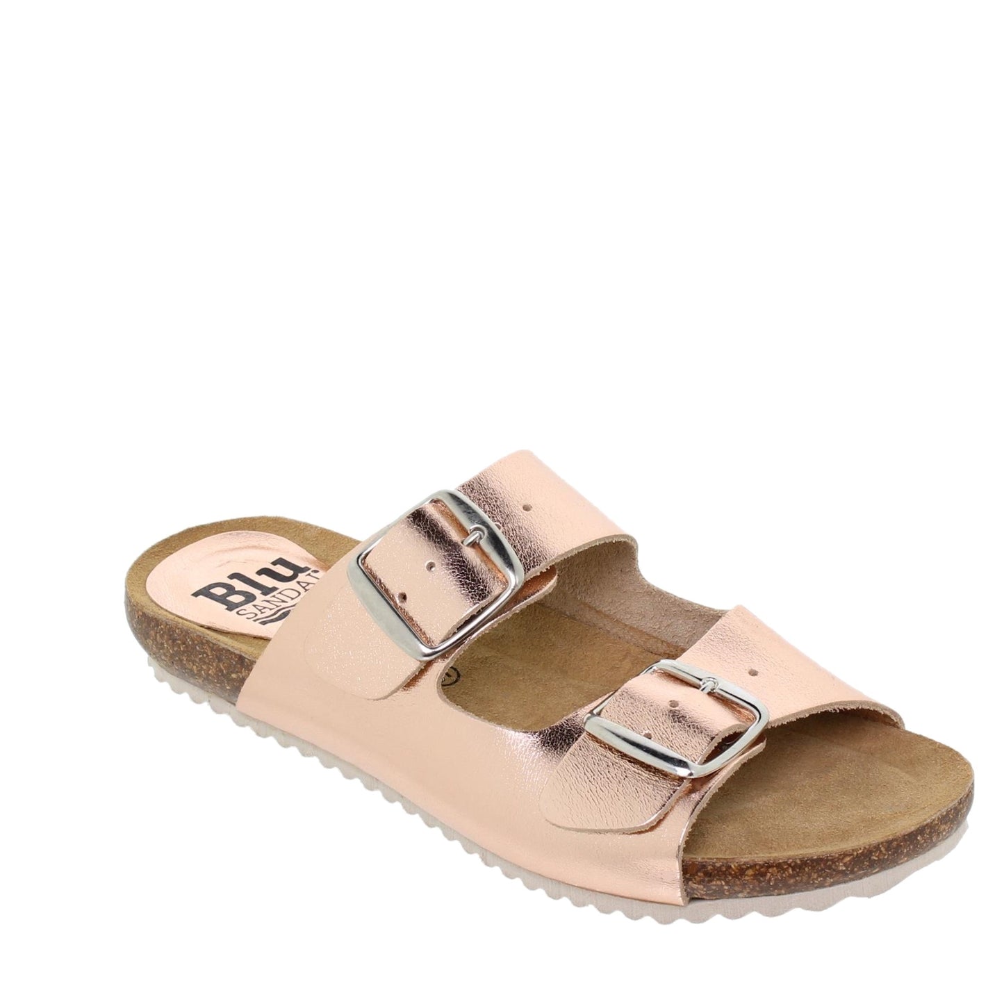 Sandalia Bio Mujer Mirm Rosa Metalizada