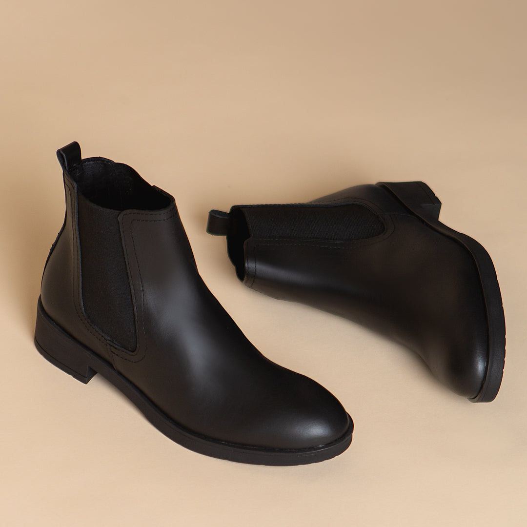 Botines Chelsea Mujer Lisabel Negro