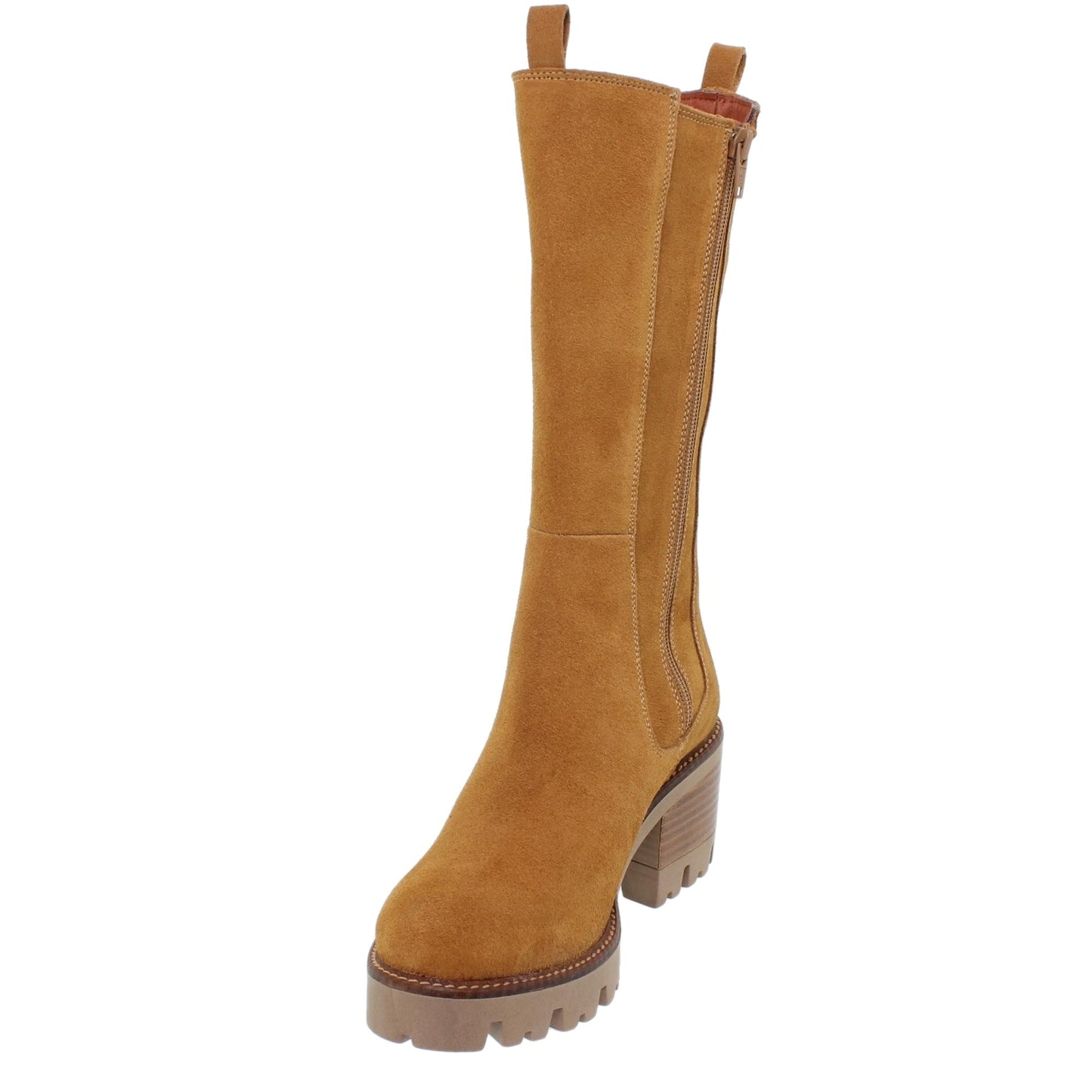 Botas Chelsea Mujer Evan Mostaza
