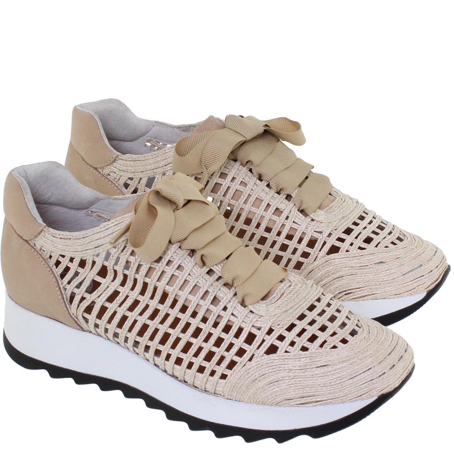 Sneakers Mujer Louisse Beige