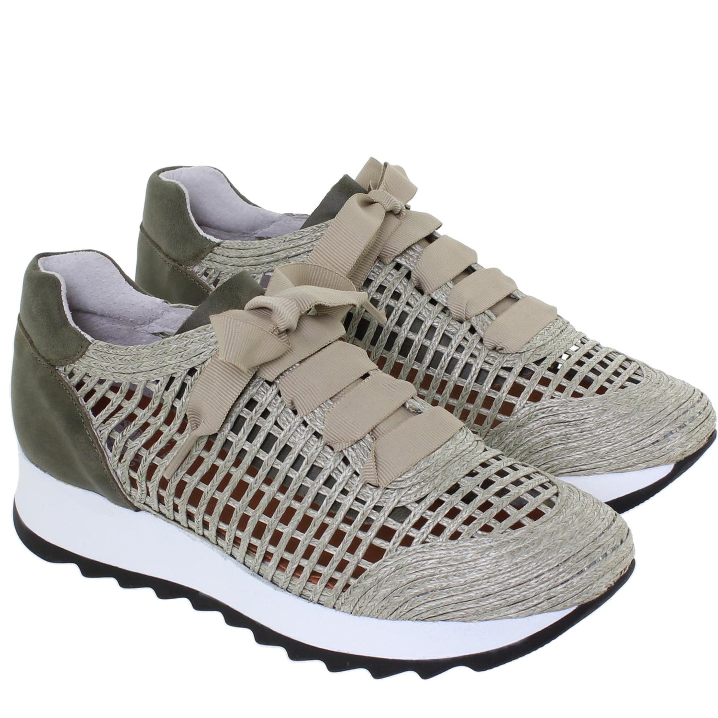 Sneakers Mujer Louisse Kaki