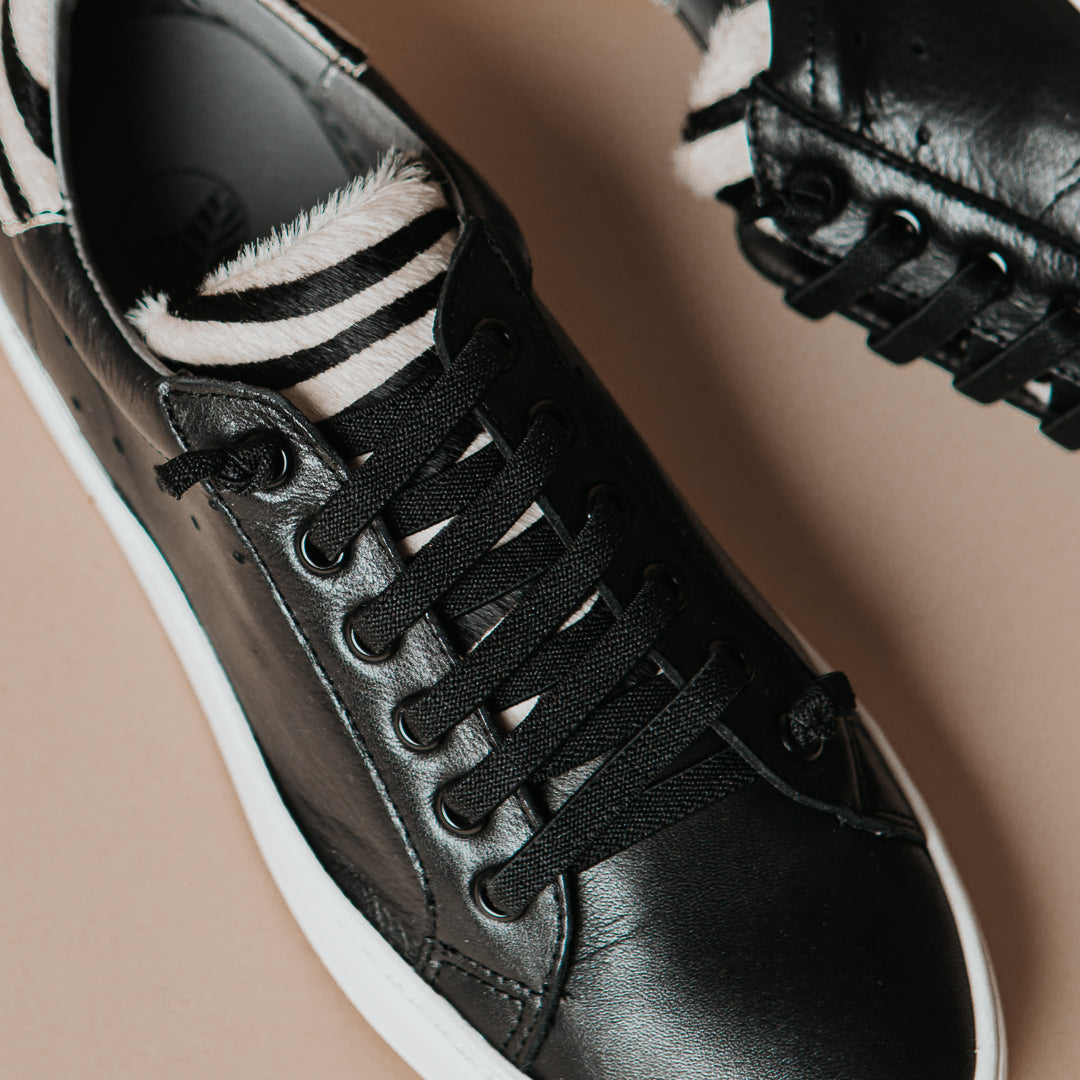 Sneaker Mujer Dave Negra