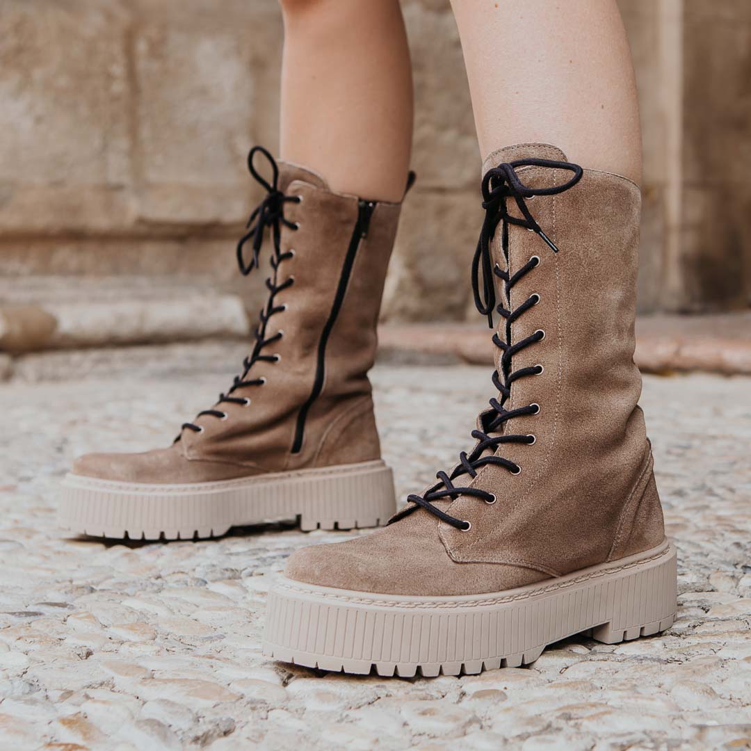 Bota Mujer Alanas Taupe