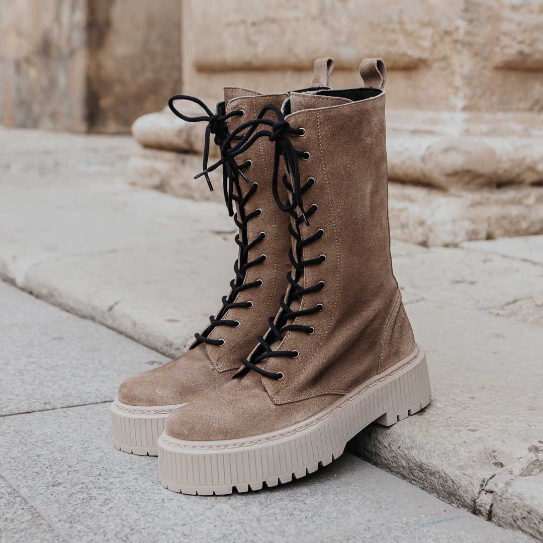 Bota Mujer Alanas Taupe